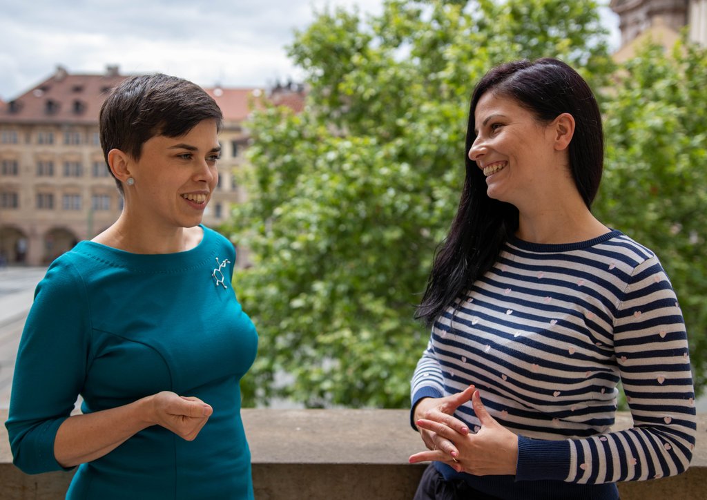 Olga richterova a Zuzana Klusova