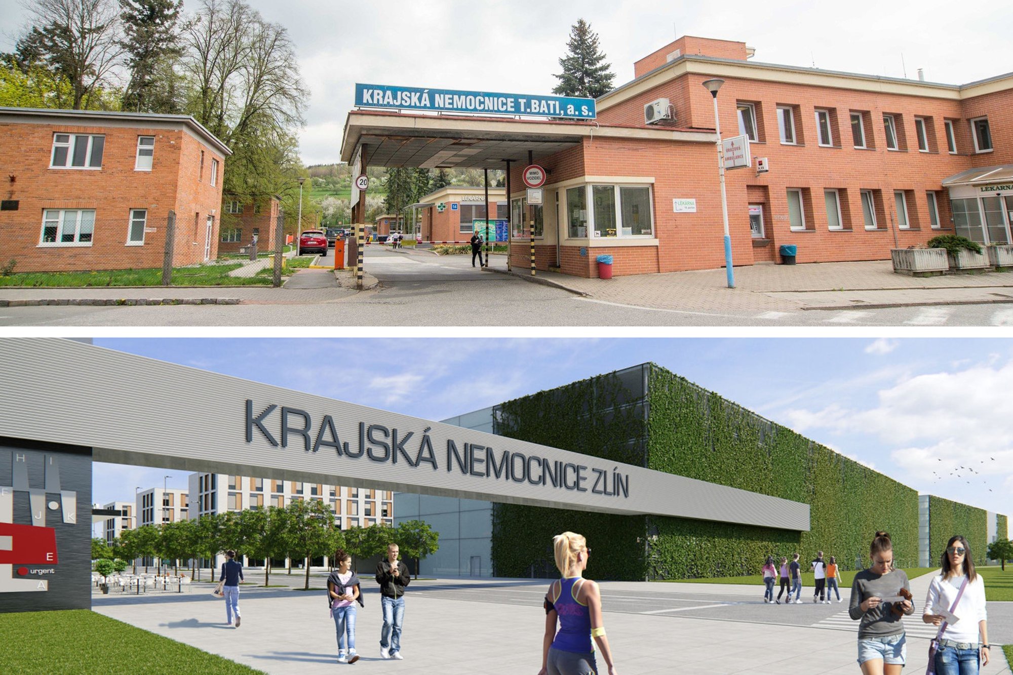 Zlínský kraj porušil při rozhodování o stavbě nemocnice zákon, shodli se radní Kroměříže