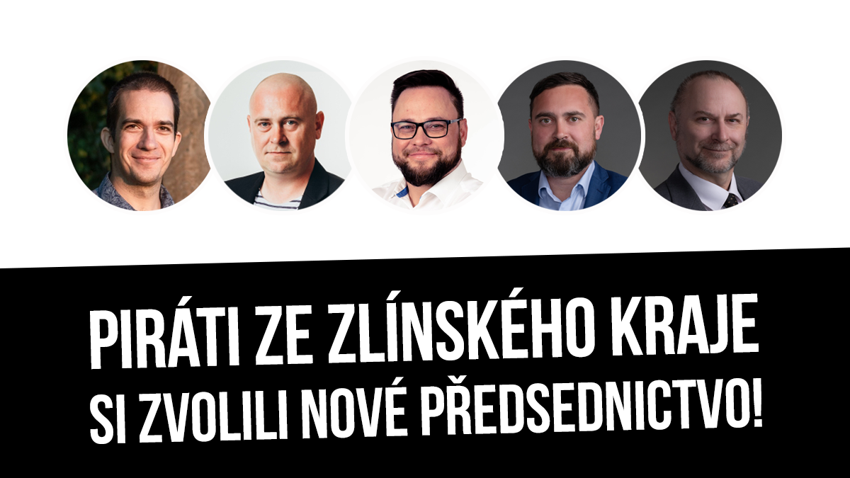 Piráti ze Zlínského kraje si zvolili nové předsednictvo!